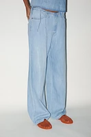 PANTALON DENIM TRF STYLE PYJAMA