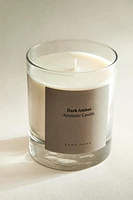 G) DARK AMBER SCENTED CANDLE