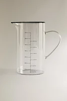 BOROSILICATE GLASS MEASURING PITCHER