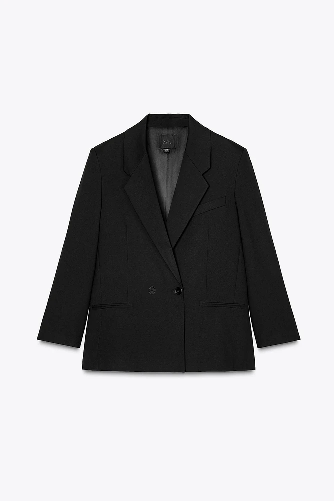OVERSIZED DOUBLE BREASTED BLAZER