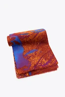 PRINTED COTTON SCARF