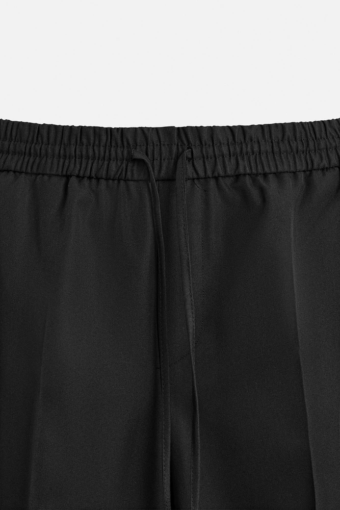 RELAXED FIT PANTS WITH STRIPE