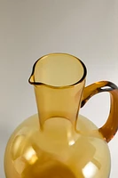 GLASS PITCHER