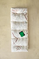 SURMATELAS COTON MOTIFS BRODÉS