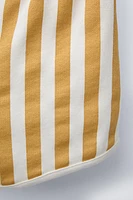 STRIPED BERMUDA SHORTS