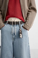 LEATHER KEYCHAIN