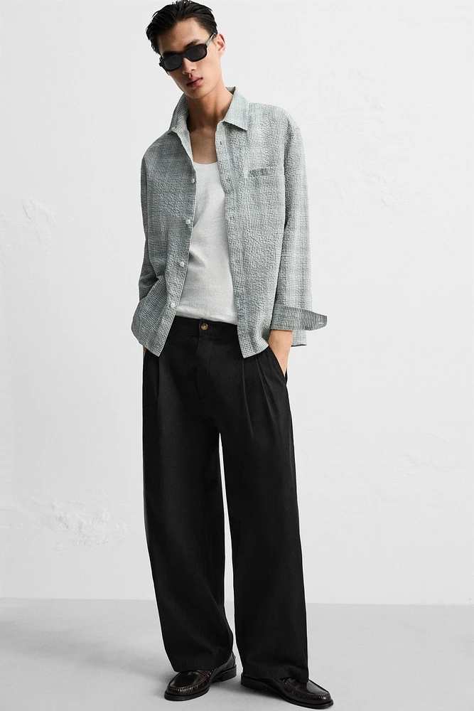 WIDE FIT CHINO PANTS
