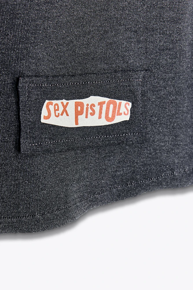 WASHED EFFECT T-SHIRT ©SEX PISTOLS