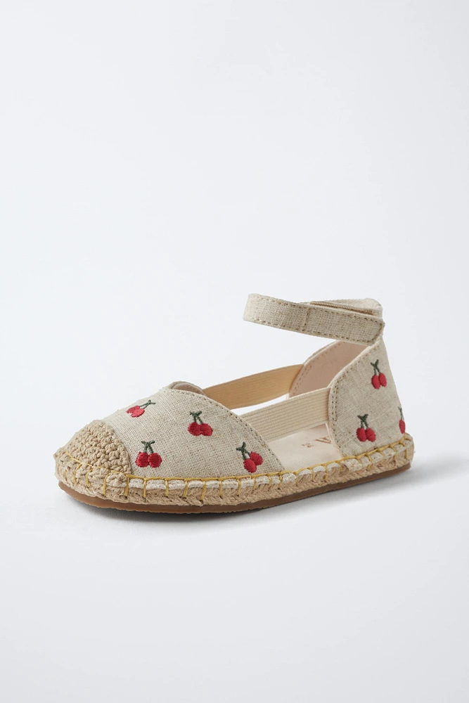 CHERRY JUTE SHOES