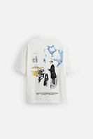 COMBINED EMBROIDERY T-SHIRT