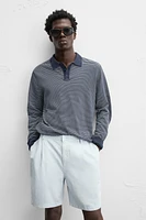 WASHED PLEATED SHORTS