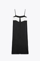 ZW COLLECTION MINIMAL SATIN DRESS