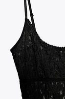 LONG LACE DRESS