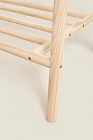 WOODEN CLOTHES RACK