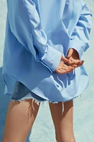 OVERSIZED POPLIN SHIRT