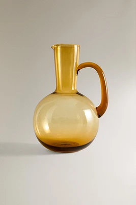 GLASS PITCHER