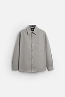 RELAXED FIT OVERSHIRT