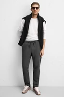 JOGGER WAIST STRETCH PANTS