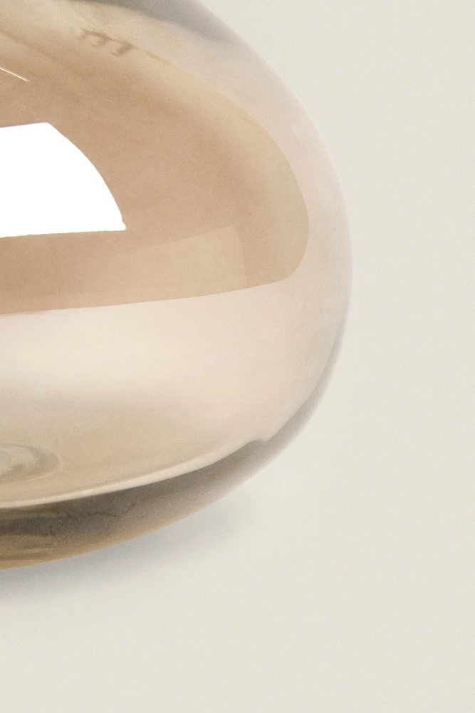 VASE VERRE RECYCLABLE BRILLANT BAS