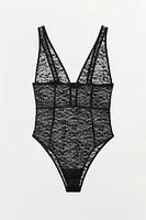 BODY EN DENTELLE COMBINÉE