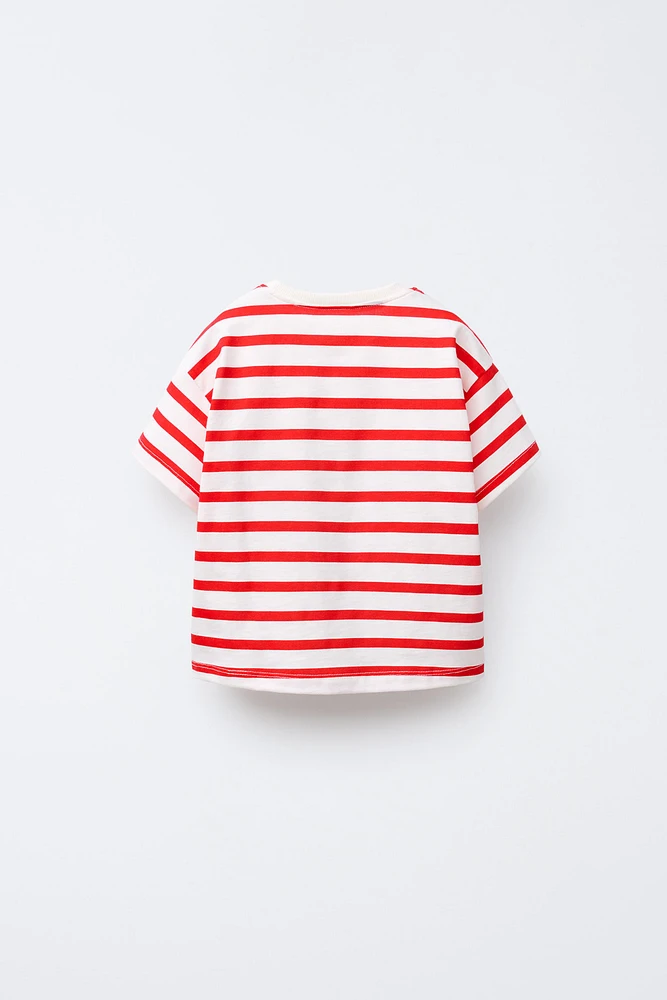STRIPED MINNIE MOUSE © DISNEY T-SHIRT