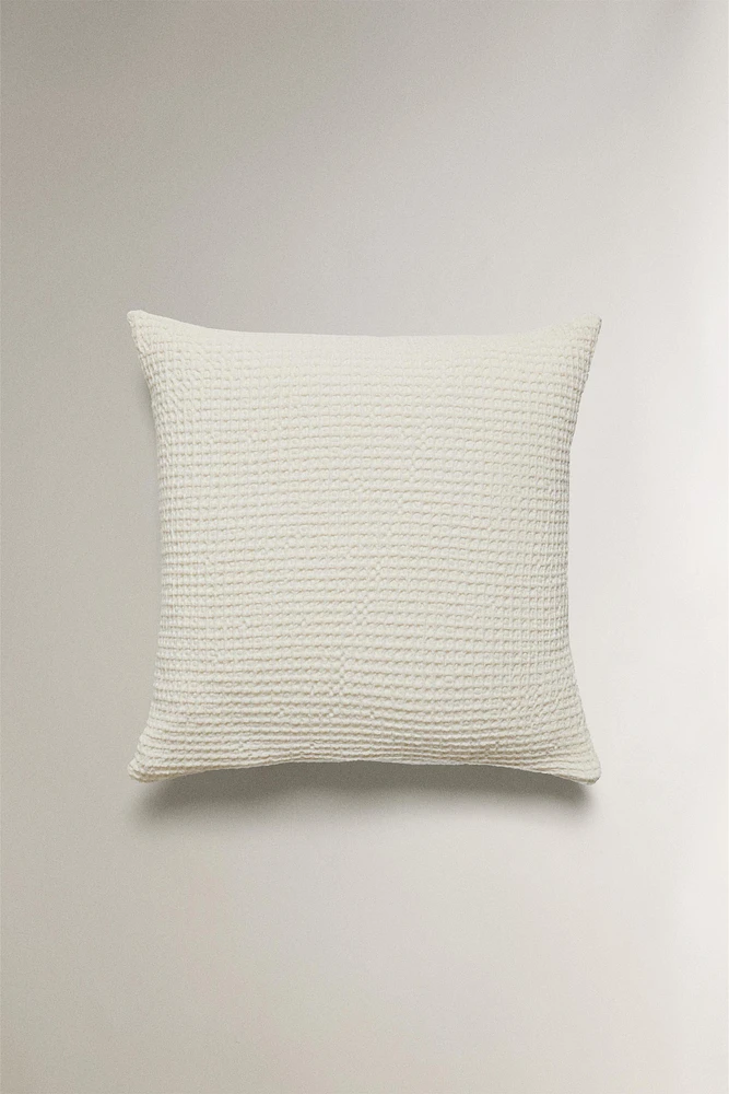HOUSSE DE COUSSIN MINI-WAFFLE