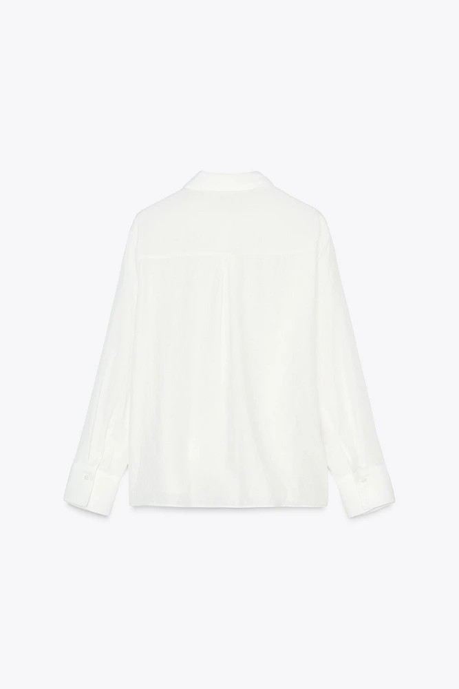CHEMISE BRODERIE FLEUR