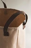 SAC FEUILLES COTON JARDIN