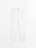 Pantalon léger 100 % lin