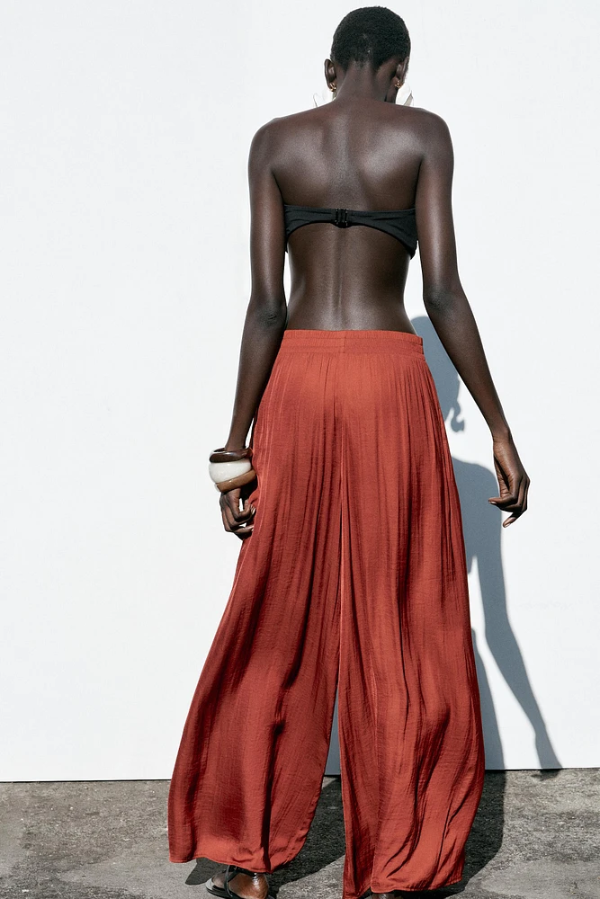 FLOWY WIDE LEG PANTS