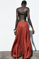 FLOWY WIDE LEG PANTS
