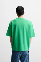 RELAXED FIT SPRAY WASH T-SHIRT