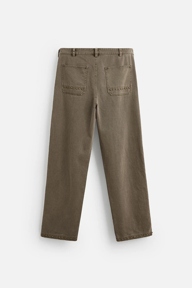 PANTALON RELAXED FIT CLOUS