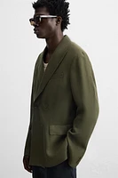 100% LINEN SUIT BLAZER