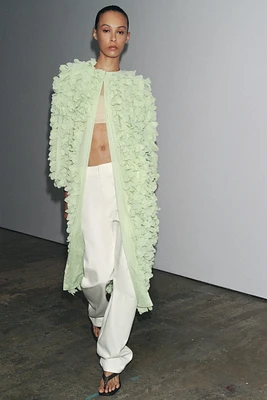 MANTEAU PÉTALES
