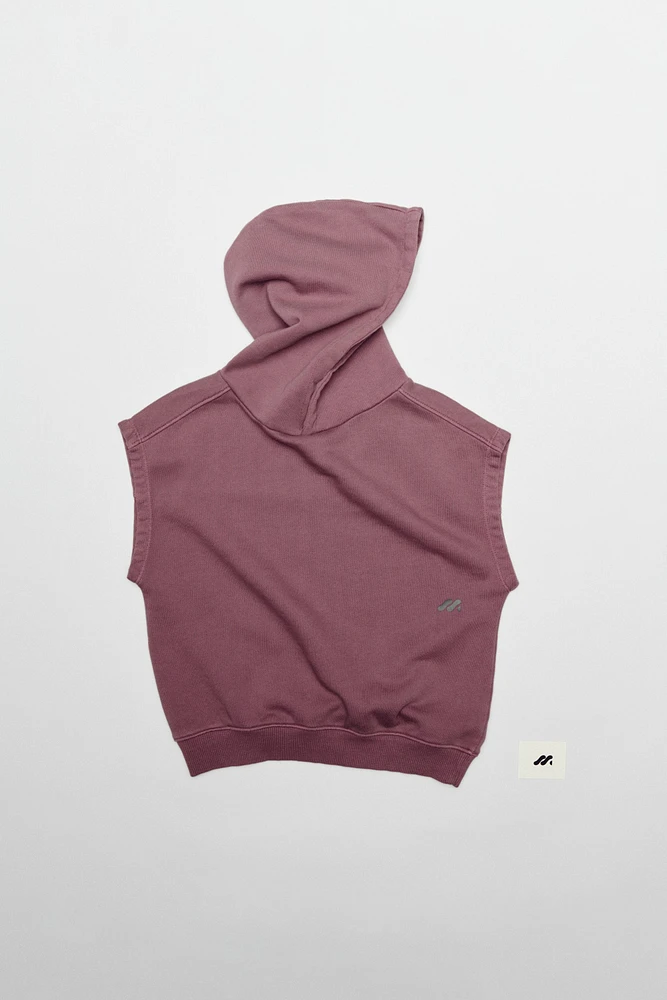 GILET À CAPUCHE LOGO