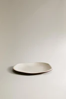 IRREGULAR STONEWARE SIDE PLATE