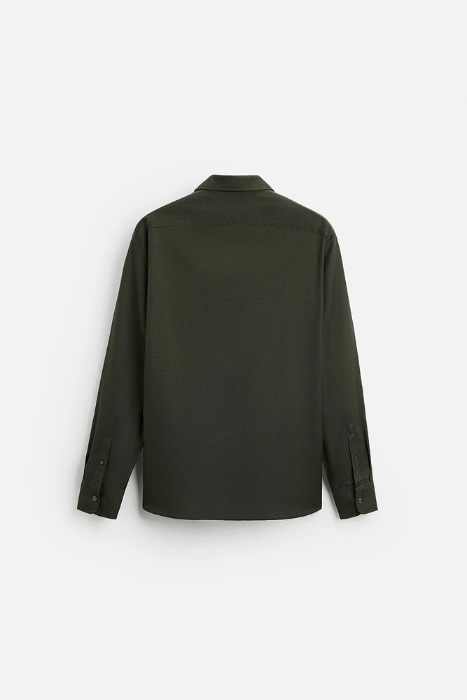 EASY CARE TEXTURED SHIRT