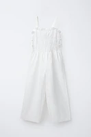 COMBINAISON LONGUE LACETS AVEC LIN
