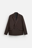 VISCOSE BLEND SUIT JACKET