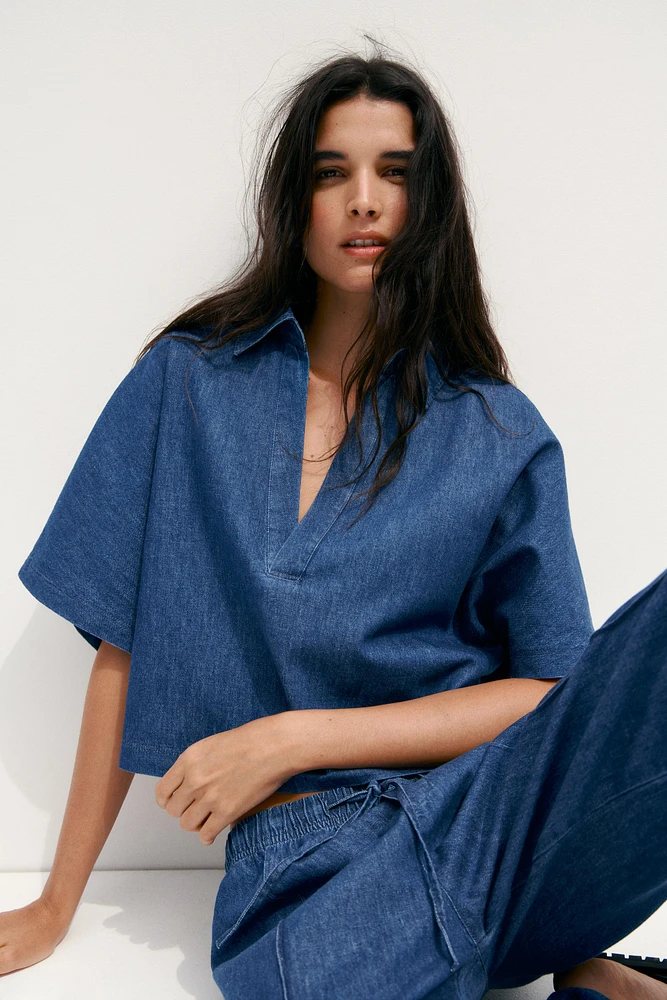 CHEMISE EN JEAN TRF