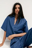 CHEMISE EN JEAN TRF