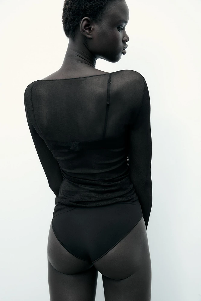 100% SILK TOP