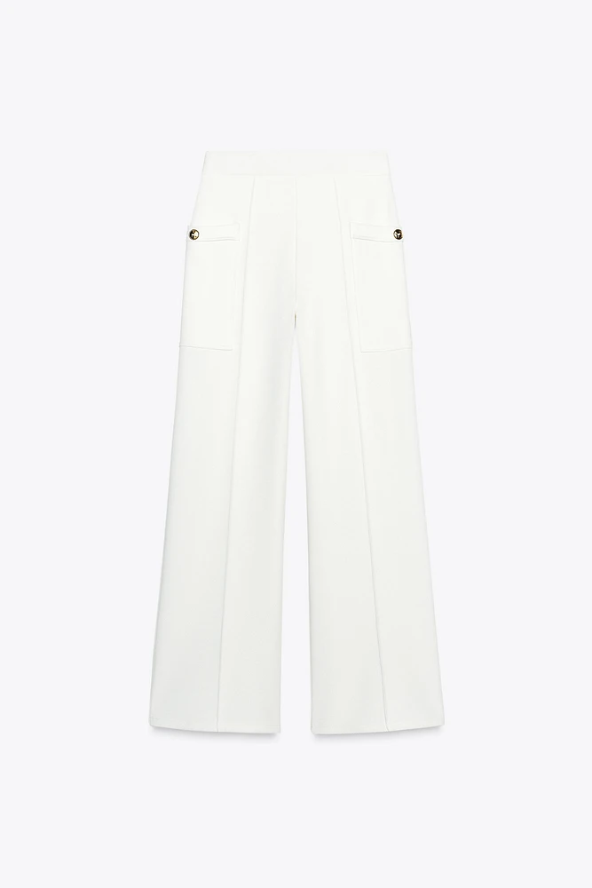 PANTALON LARGE POCHES
