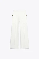 PANTALON LARGE POCHES