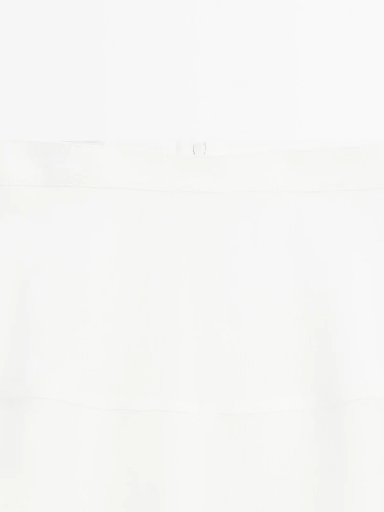 Flowing linen blend trousers with corset belt - Limited Edition
