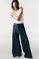 PANTALON À JAMBES LARGES ZW COLLECTION