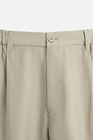 PANTALON EN MÉLANGE DE LYOCELL