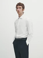 Chemise slim 100 % coton