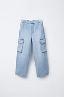 FLOWY CARGO JEANS